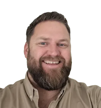 Doug Nolan, Master Locksmith, smiling